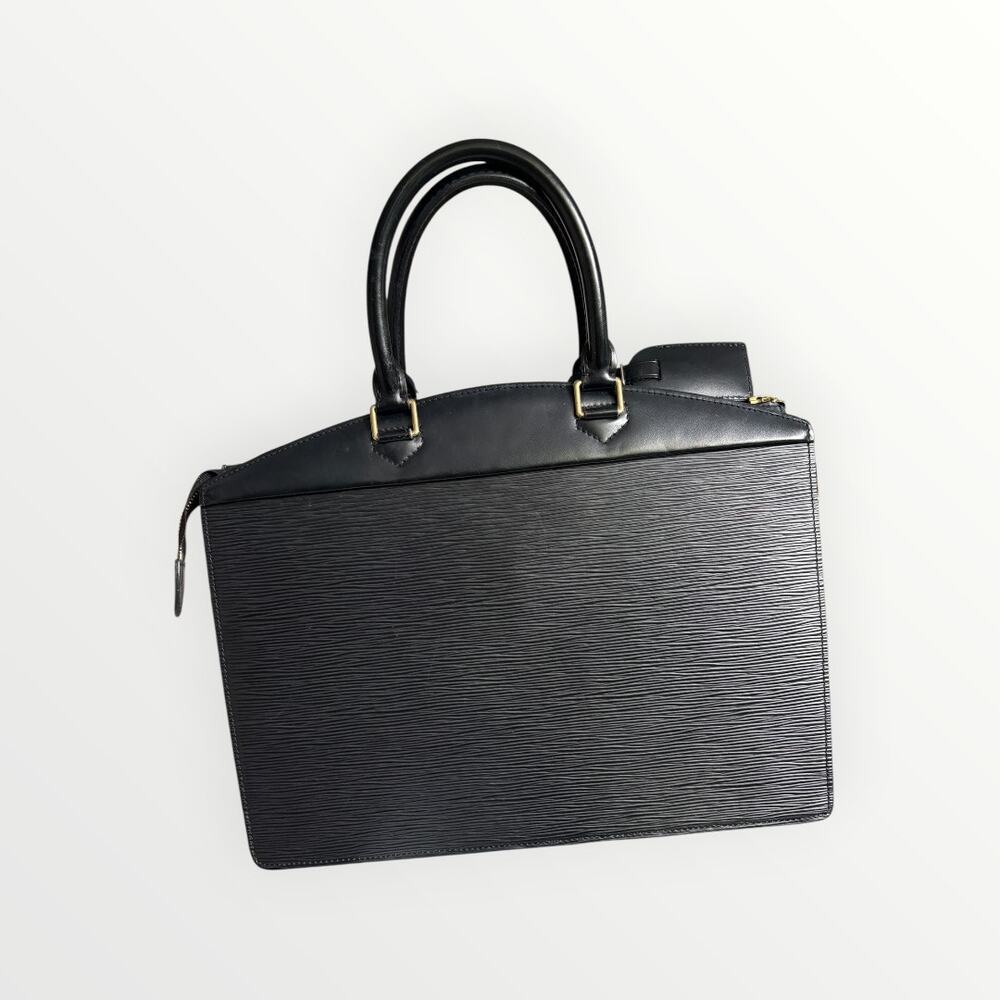 Vintage Louis Vuitton Black Epi Riviera Tote - Picture 5 of 5